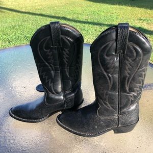 Express Rider Black Cowgirl Boots